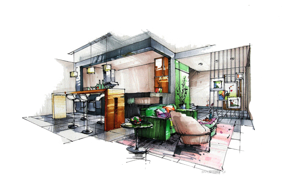 kisspng-drawing-architectural-rendering-interior-design-se-restaurant-hand-painted-design-5aa6cad47d1b01.6073640115208803405124